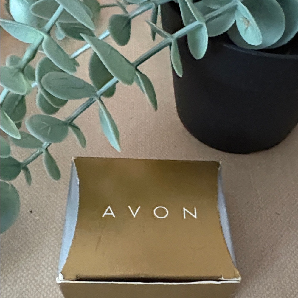 Vintage Avon 90s GoldPlated Ring Trio | Textured & Stackable Size 8 NIB 234 - Picture 9 of 13